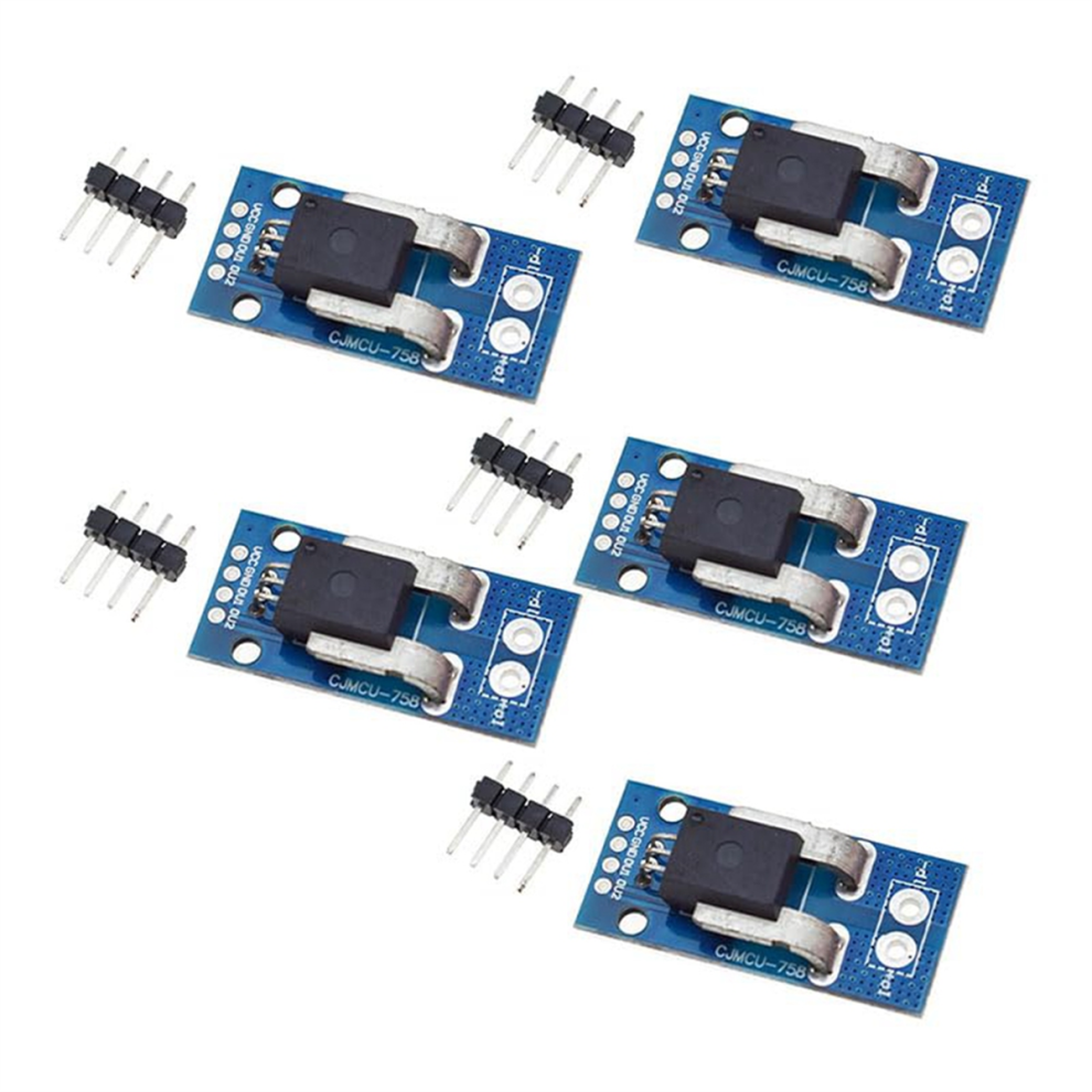 5Pcs Acs758 Acs758lcb-050B-Pff-T Linear Current Sensor Acs758lcb Module 50A 4853961828246