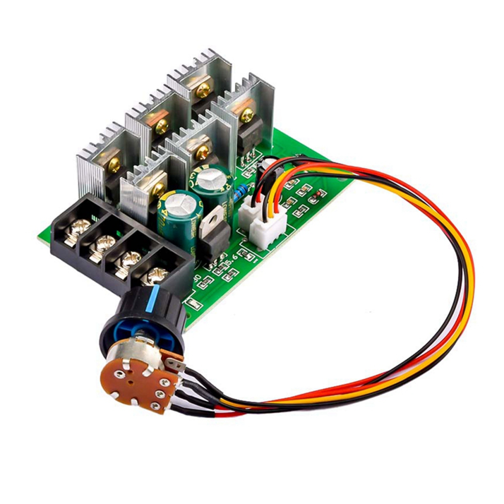 Motor Speed Regulator 12V 24V 36V 48V High Power Drive Module Pwm Controller 40A Current 4853961828666