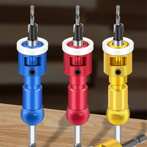 Woodworking Counterbore Drill Step Wood Self-Tapping Screw Punch Holes Bit Installation Tool C 2
