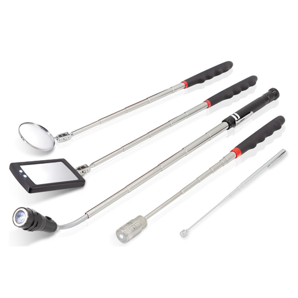 Telescoping Magnetic Pickup Tool Set-Extendable Magnet Flashlight With Inspection Mirror 4853961825603