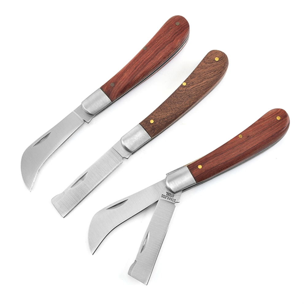 Saudism Folding Grafting Knife Tools Pruning Professional Garden Fruit Tree Cutter