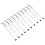 10PCS Waterproof Micro Line Pens Strong Coverage 7