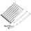 10PCS Waterproof Micro Line Pens Strong Coverage 2