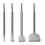 SDS Chisel Set, 4pcs Tile Removal Bits for Plus Rotary Hammer Drill Attachments, Demolition Chipping 2