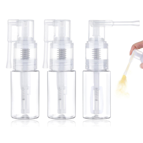 3Pcs Glitter Duster Sprayer, 35ml Transparent Sprayer Bottle, Dry Powder -Bottle Empty 2