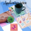 20pcs Plastic Canvas Sheets 10x10cm Mesh Needlepoint Elastic Fabric Pads for Embroidery 6