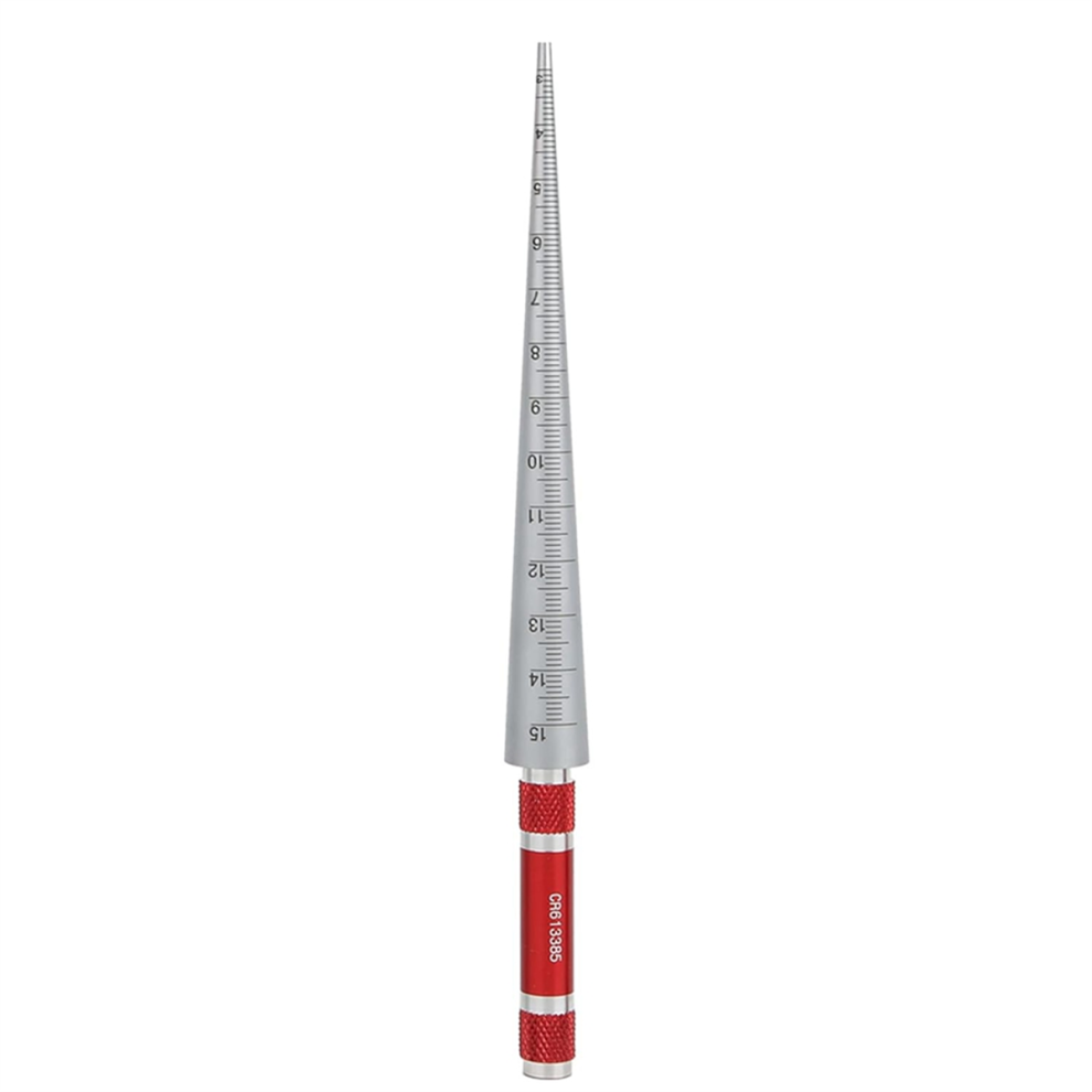 Hole Tapered Gauge, Ruler Calliper Gauge Welding Taper High Accuracy Measuring Tool 3-15Mm 4851045562239