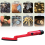 GT120 Handheld Diving Metal Detector Pinpointer Pointer Probe Waterproof Pinpointing 4.2Inch Search Coil Red 7
