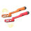 GT120 Handheld Diving Metal Detector Pinpointer Pointer Probe Waterproof Pinpointing 4.2Inch Search Coil Red 6