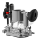 Adjustable Trimming Machine with Plunge Router Base,Double Handle,Heavy-Duty Milling Power Tool for Precision Woodworkin 3