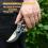 Pruning Shears, Garden Shears - Professional Quality SK5 Steel Titanium Bypass 7