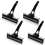 4 Pcs Rubber Roller Black Rollers Ink for Gluing Printing Inking Block Paper Crafting 1