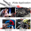 7Pcs Scratch Wire Brush Welding Hammers Slag Removal Tool, Tool Set with Sheet Thickness Gauges 7