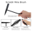 7Pcs Scratch Wire Brush Welding Hammers Slag Removal Tool, Tool Set with Sheet Thickness Gauges 5
