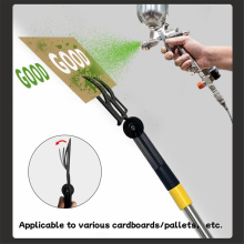 Adjustable Angle Sprayer Shield Holder,Sprayer Paint Holder,Cardboard Shield,Paint Racks
