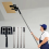 Paint Shield for Spraying,Adjustable Sprayer Holder,Multifunctional Cardboard Racks with Pole 10