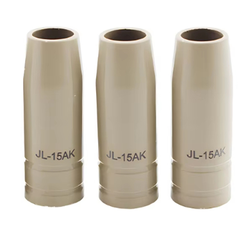3Pcs 15Ak Coating Protection Nozzle Torch Gas Tip 15Ak Non-Stick Welding Slag Euro Style 4851045568422