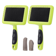 2Pcs Wool Carders, for Wool, Fibers, Cat, Dogs, Wooden Carders Brush Felting Crafts