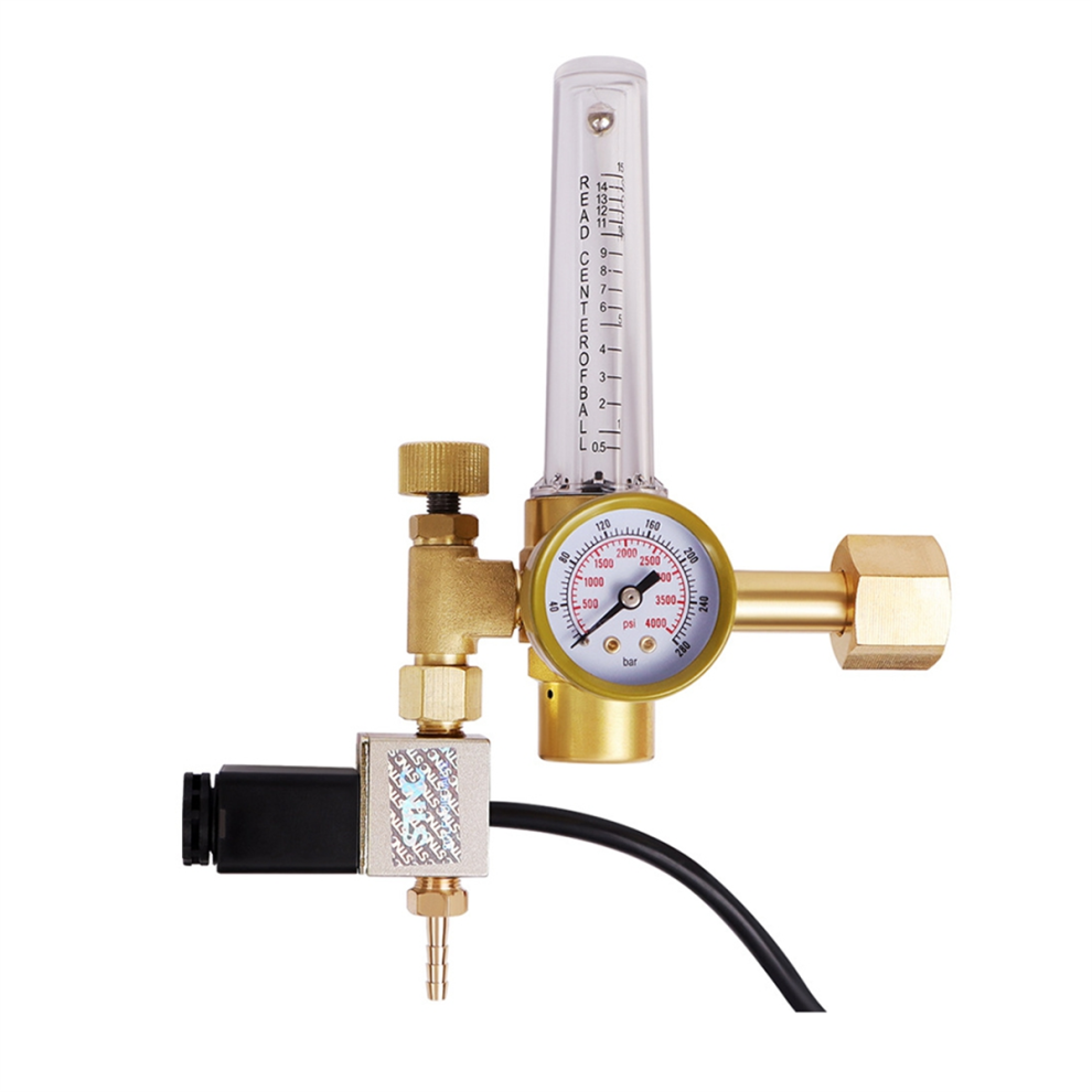 Saudism Carbon Dioxide Regulator Pressure Gauge Flowmeter Dioxide Controller Co2 Concentration Control Eu Plug