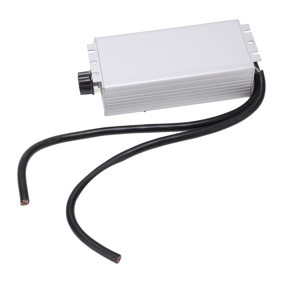 Motor Speed Controller, 2.2Kw 3 Phase Aluminum Alloy 380V Variable Electronic Regulator For Purification Axial Fan 4851045573167