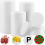 3 Inch Foam Circles for Crafts, 24 Pack 1 Thick Polystyrene Round Discs DIY Projects, Cakes, Decorations 1