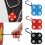 Puller Ergonomic Silicone Pulls Remove Obstacles with Hanging Buttons Red 5