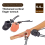2pcs Finger Protector Thickened Traditional Outdoor Protective Brown 5