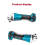 High Power Brushless Angle Grinder Hand Cordless Rechargeable Grinding EU Plug 5