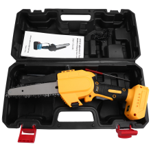 6Inch Brushless Chainsaw for 18/20V Battery Cordless Electric Chain Saw Woodworking Cutter Pruning Power Tools