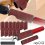 Drum Sander Set,Rubber Sanding Spindle Adapter with 120 Grit Sandpaper Drum, Power Drill Driven 8