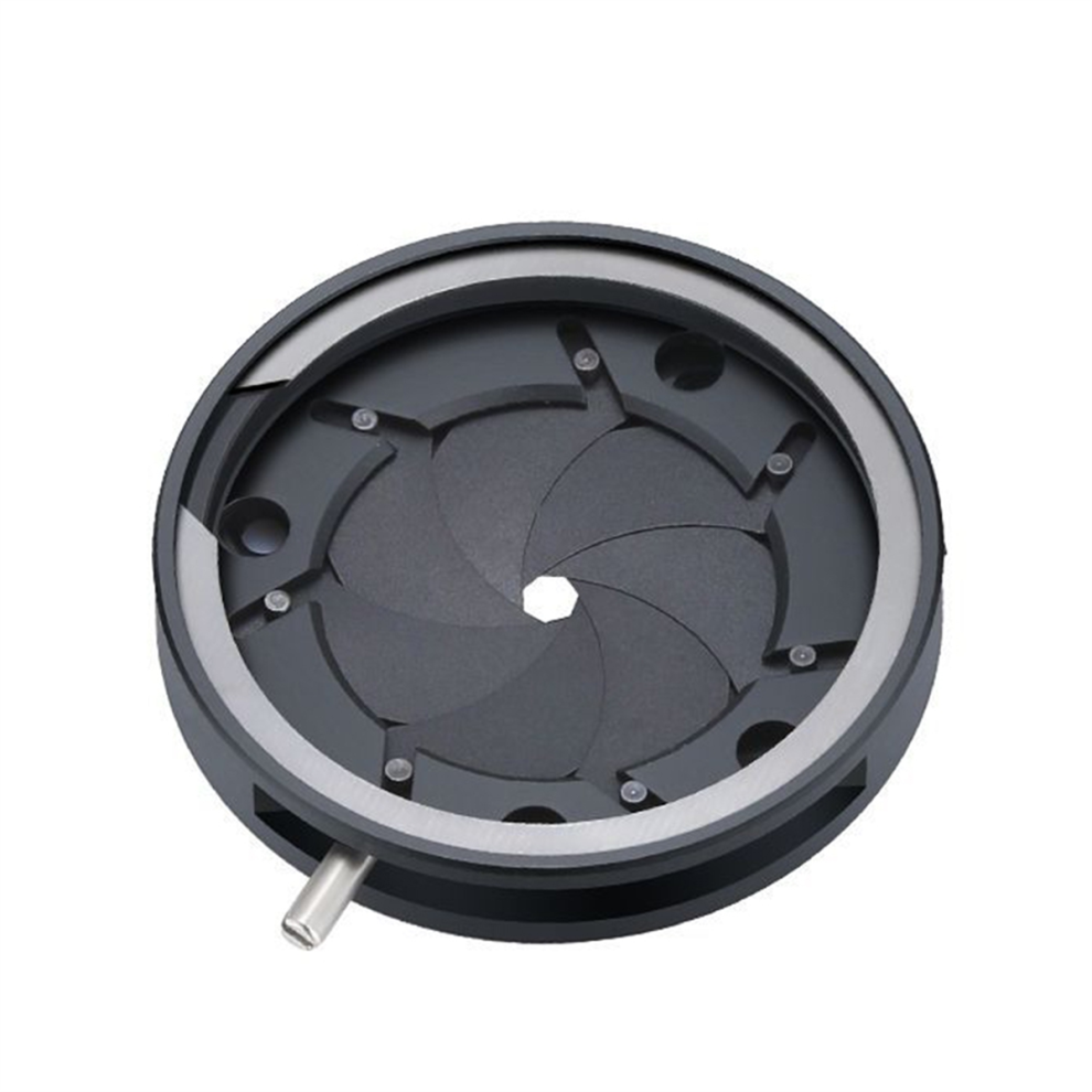 1.5-18.7Mm Manual Aperture Adjustable Mechanical Iris Diaphragm For Digital Camera Microscope Sk18.7 Light 4851045572832