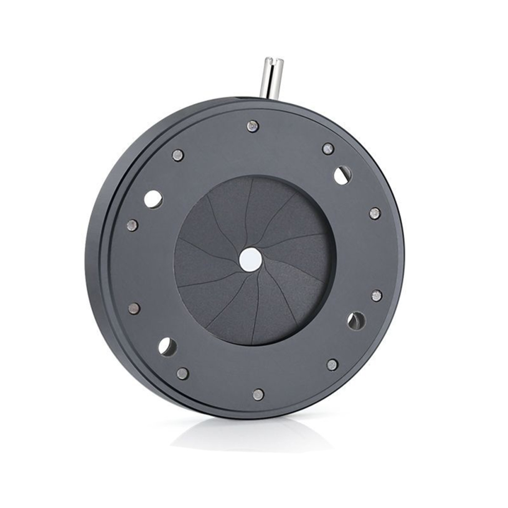 1.5-17Mm Manual Aperture Adjustable Mechanical Iris Diaphragm For Digital Camera Microscope Sk17 Light 4851045572856
