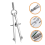 Wear-Resistant Leather Compass Reusable Spring Geometry Screen Door 6