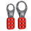 Lockout Tagout Kit, Electrical 4 Keyed Different LotoSafety Padlocks, Hasps, Plug Lockout, Clamp 7