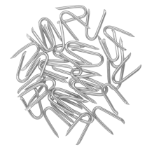 200 Pcs Steel Wire Fencing Staples ,U-Shaped Fasteners Nails for Mesh and Woven