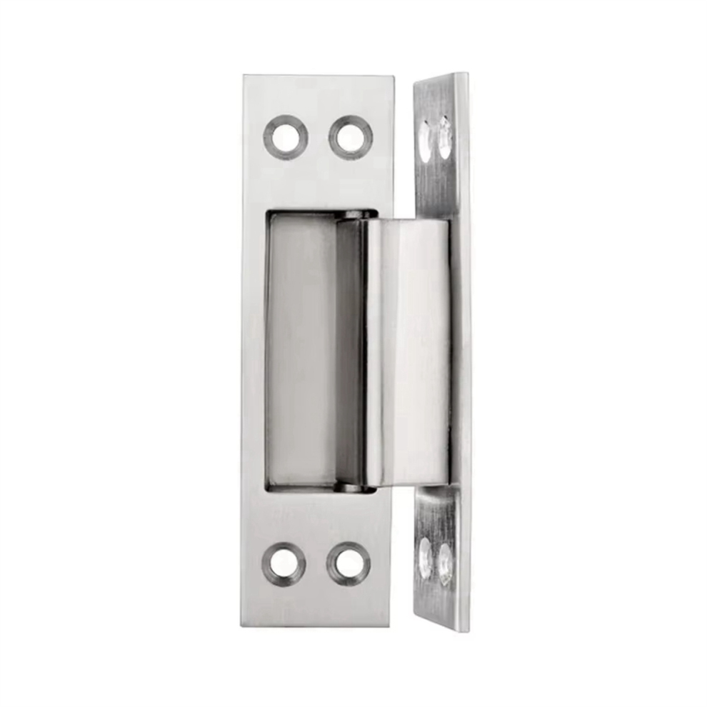 4-Inch Concealed Door With Stainless Steel Wooden And Hinge Hidden Silver 4851045576908
