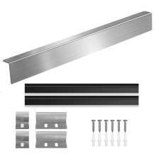 30inch Slide-in Range Rear Filler Kit,StoveGap Strip, Stainless Steel Backsplash for Stove, Stove Trim Kit Silver