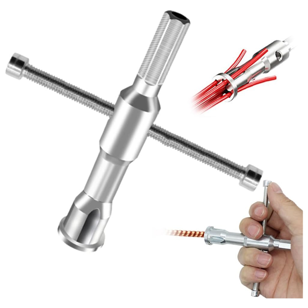 Wire Stripping And Twisting Tool,For Drill Twister Stripper Cable Connector Tool,Hex Shank 4851045583029