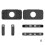 (Black) Handheld Game Console Silicone Protective Cover For ANBERNIC RG35XX 5