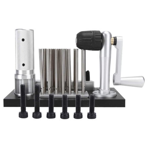 Stainless Steel Jump Ring Maker Jewelry Tool, Efficient Winding and Cutting for Processing with 20 Mandrels 1