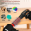 Drum Sander Set,Rubber Sanding for Drill 4-1/2inch X 1-1/2inch, Spindle Adapter Power 3