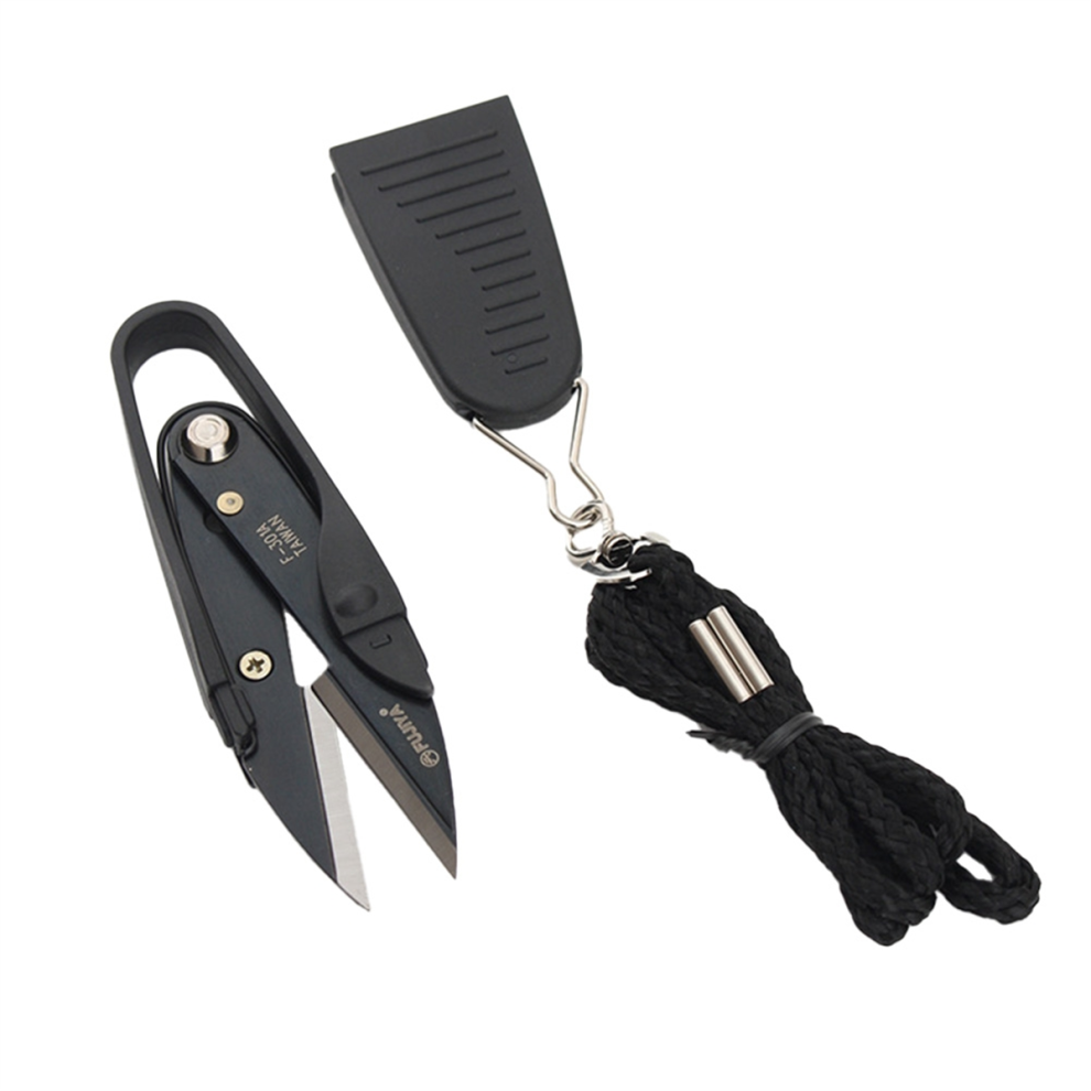 Saudism Fujiya Thread Snips - Thread, Yarn, Embroidery Snipper For Sewing, Quilting, Jewelry Making With Protective Cap And Lanyard