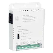 CCTV Camera Power Supply Distribution 90V-264VAC Input to 12V-13.8-15VDC Output 8 Channel, HD8C96W