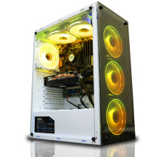 Gaming PC AMD Ryzen 5 4500 32GB DDR4 2TB M.2 8GB RTX 5060 Ti Wins 11