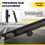 32-48cm Retractable Car Polishing Support Rod Fixed Trunk Door Fixing Tool Bracket Lid Black 6