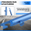 32-48cm Retractable Car Polishing Support Rod Fixed Trunk Door Fixing Tool Bracket Lid Blue 6