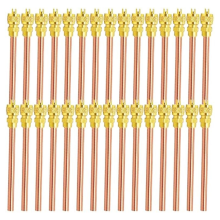 30Pcs Access Service Valve,Refrigerator Valves Kit, Stem Core AC Refrigeration Valve