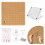 Braiding Board and Pin Set with Holder Double Sided Board,for Bracelets,Knotting Rope Macrame Kit 2