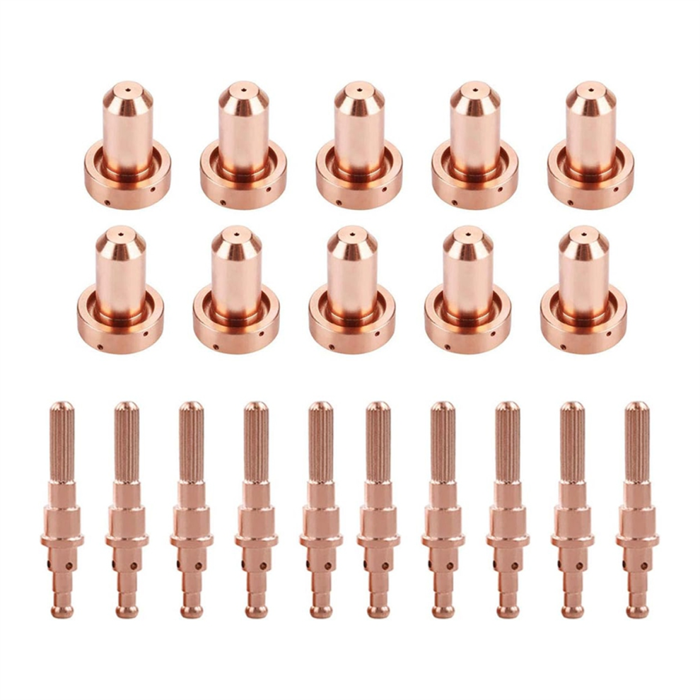 10Pcs 9-8210 Plasma Nozzle 9-8215 Electrode Fit For Thermal Dynamics Sl60/Sl100 Cutting Torch Consumables 4851045596128