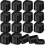 Furniture Risers Adjustable Bed 2.2 Inch Stackable Heavy Duty Lifts Square Raising Blocks 16 Pcs 1